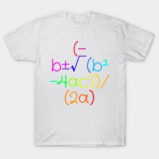 Quadratic Formula T-Shirt